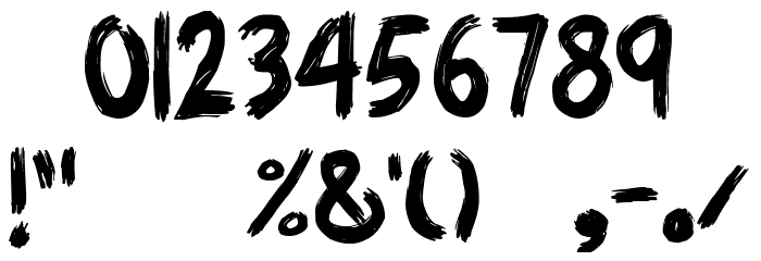 Kemocheng Font OTHER CHARS