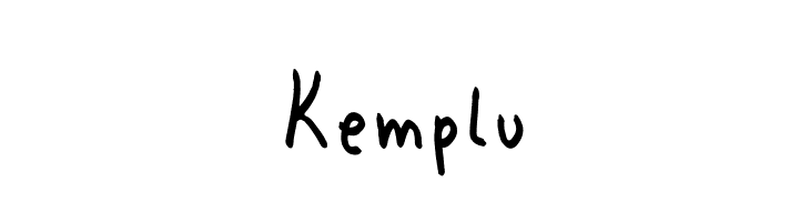 Kemplu  Скачать бесплатные шрифты