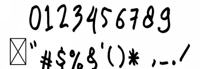 Kemplu Font OTHER CHARS