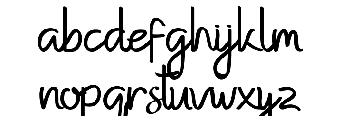 Kempton Demo Handwritting Шрифта строчной