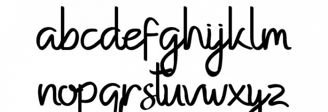 Kempton Demo Handwritting Шрифта строчной