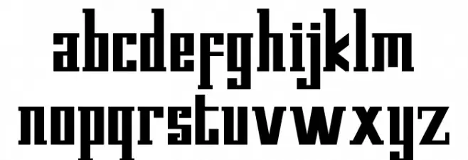 Kempton Demo Serif Polices MINUSCULES
