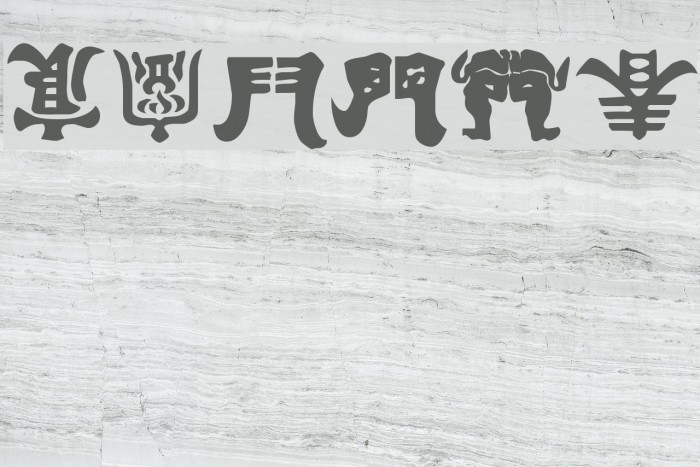 Kemuri Font examples
