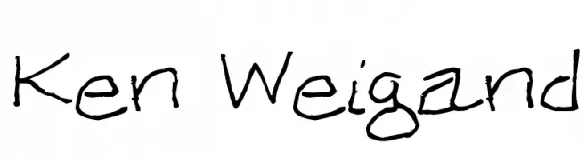Ken Weigand  Fuentes Gratis Descargar