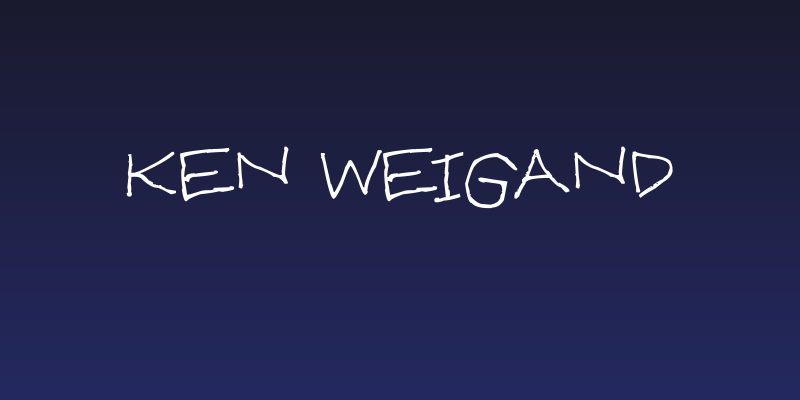 Ken Weigand Social Header