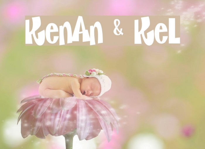 Kenan & Kel Font examples