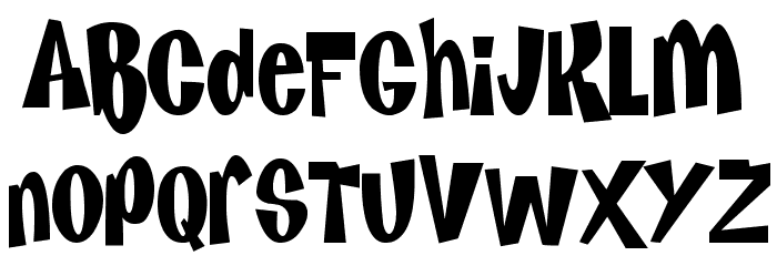 Kenan & Kel Font LOWERCASE