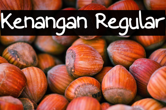 Kenangan Regular Example 2