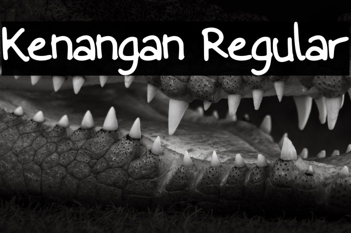 Kenangan Regular Example 3