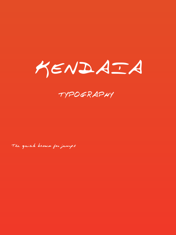 Kendaia Poster