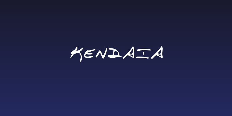 Kendaia Social Header
