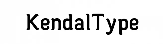 Kendal Type  font caratteri gratis