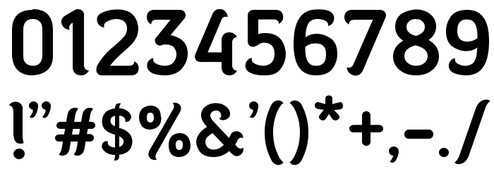 Kendal Type Font OTHER CHARS