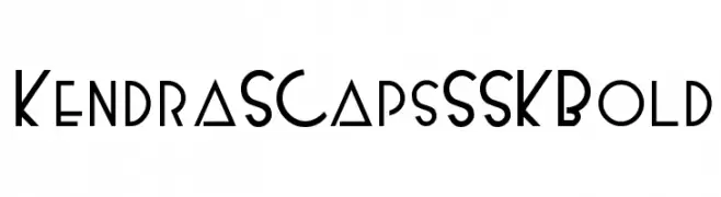 KendraSCapsSSK  Bold  Descarca Fonturi Gratis