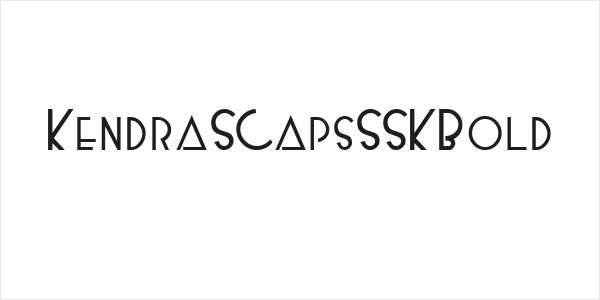 KendraSCapsSSK  Bold Logo