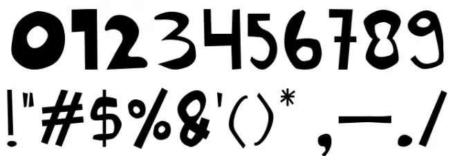 Kendrew Demo Font OTHER CHARS