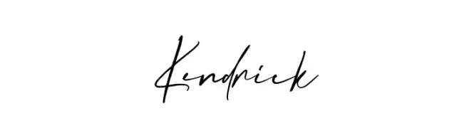 Kendrick  Скачать бесплатные шрифты