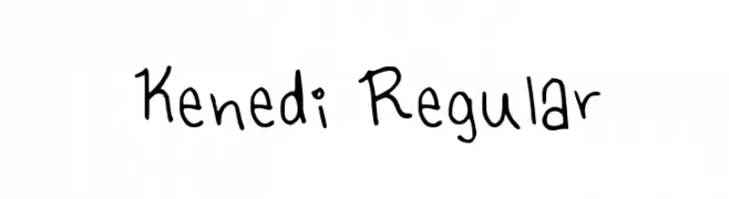 Kenedi Regular  Fuentes Gratis Descargar