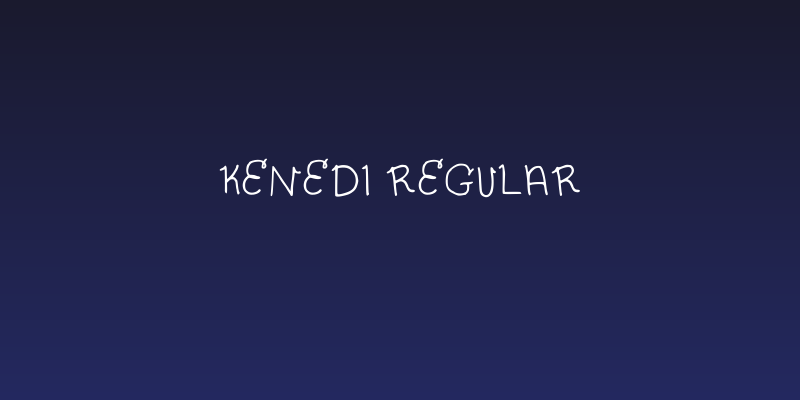 Kenedi Regular Social Header