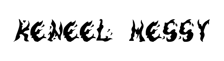 Keneel Messy  免费字体下载