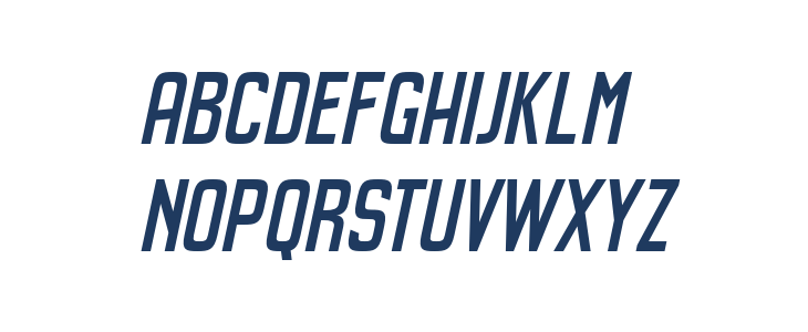 Kenga Kaya Italic Lowercase
