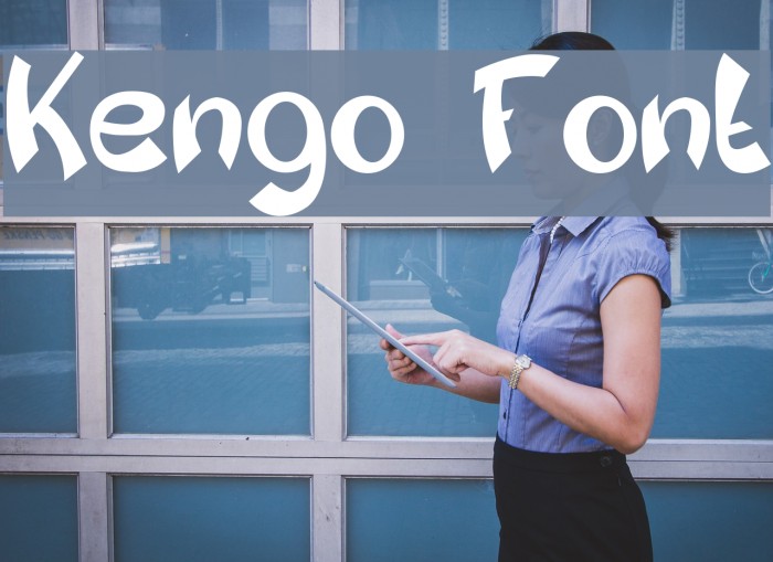 Kengo Font examples