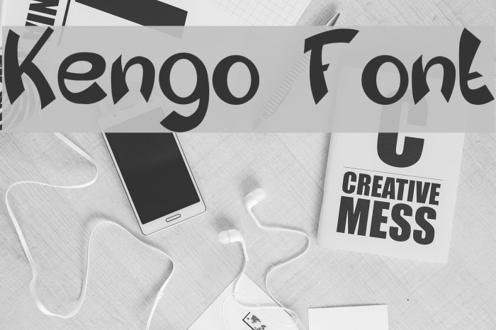 Kengo Font examples