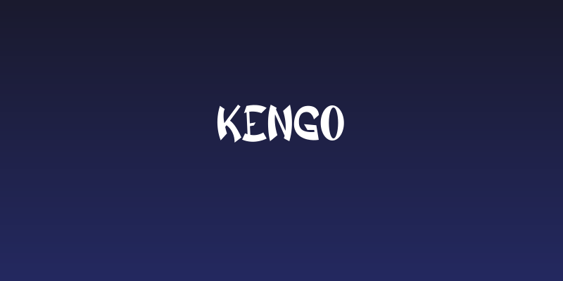 Kengo Social Header