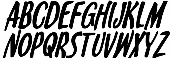 Kennebunkport Bold Italic Polices MAJUSCULES