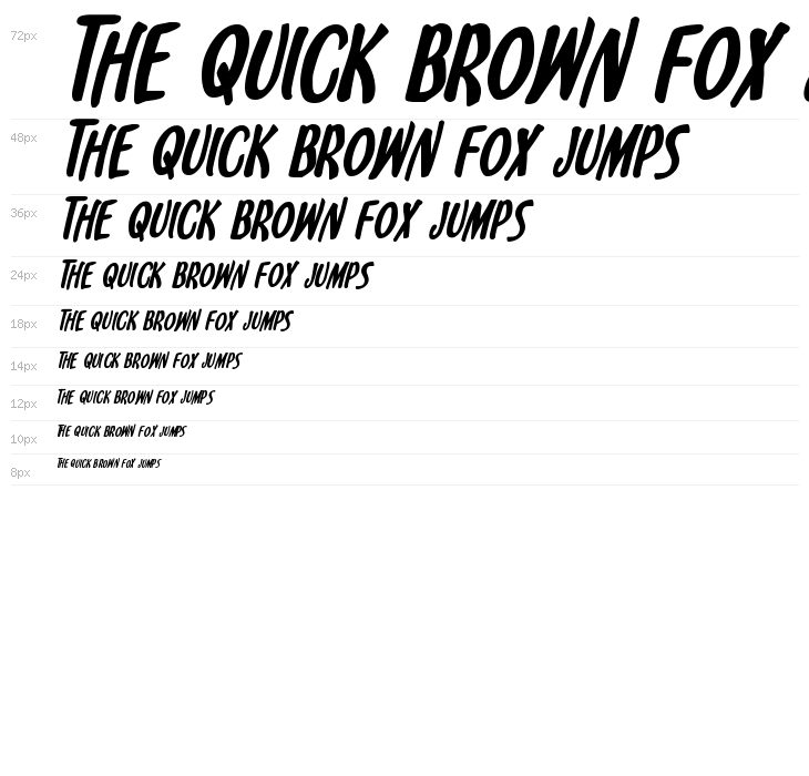 Kennebunkport Bold Italic Waterfall