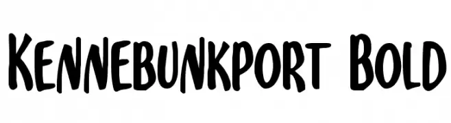 Kennebunkport Bold  フリーフォントのダウンロード