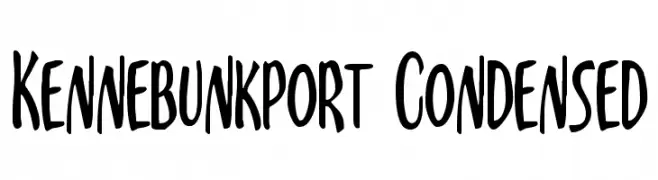Kennebunkport Condensed  नि: शुल्क फ़ॉन्ट्स डाउनलोड