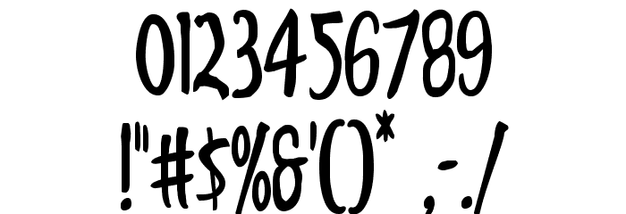 Kennebunkport Condensed Font OTHER CHARS