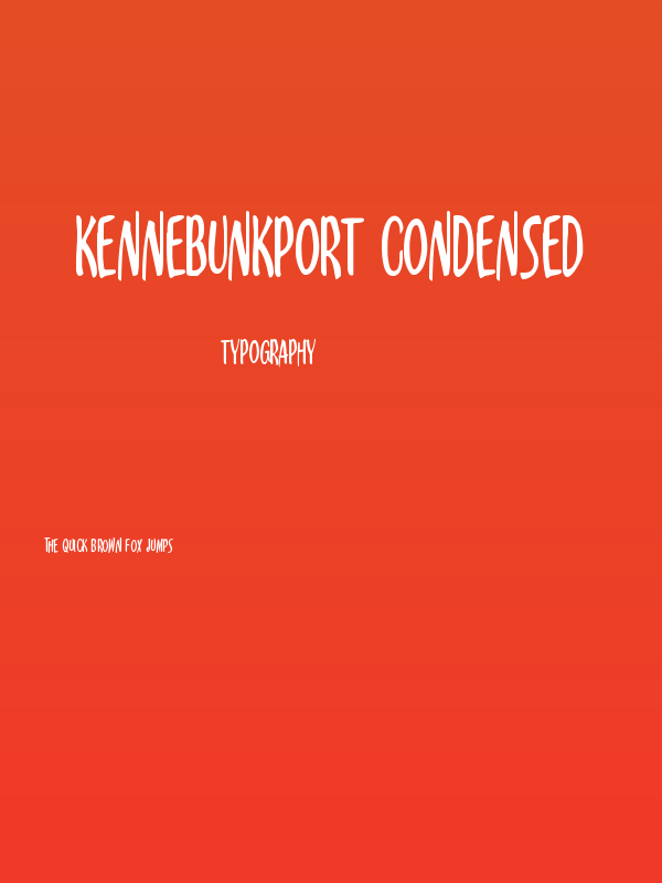 Kennebunkport Condensed Poster