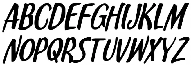Kennebunkport Expanded Italic Шрифта ВЕРХНИЙ