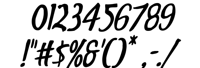 Kennebunkport Italic Font OTHER CHARS