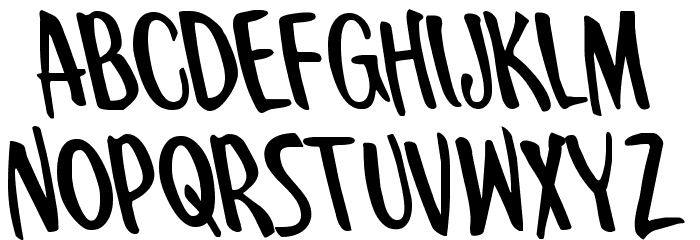 Kennebunkport Leftalic Font LOWERCASE