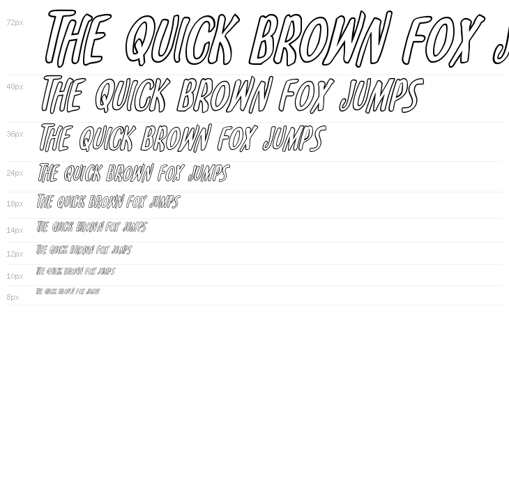 Kennebunkport Outline Italic Waterfall