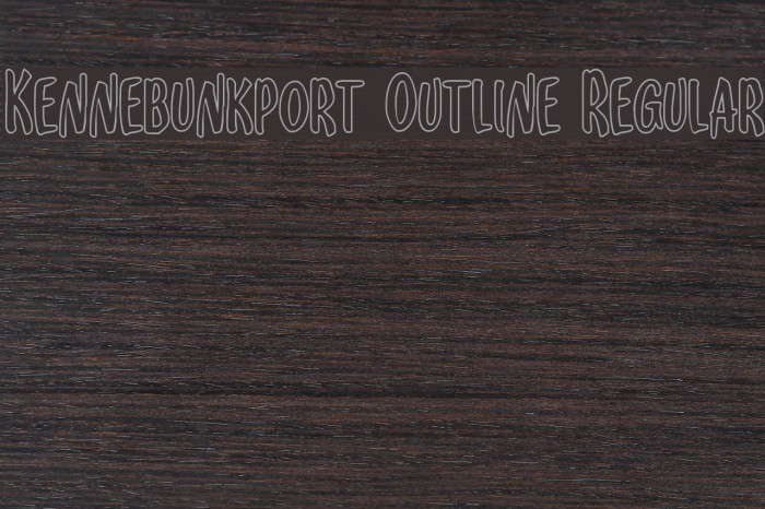 Kennebunkport Outline Regular Example 2