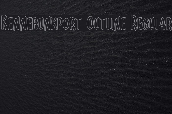 Kennebunkport Outline Regular Example 3