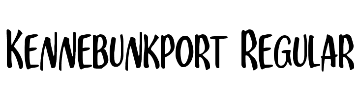 Kennebunkport Regular  नि: शुल्क फ़ॉन्ट्स डाउनलोड