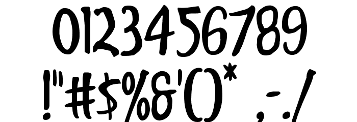 Kennebunkport Regular Font OTHER CHARS