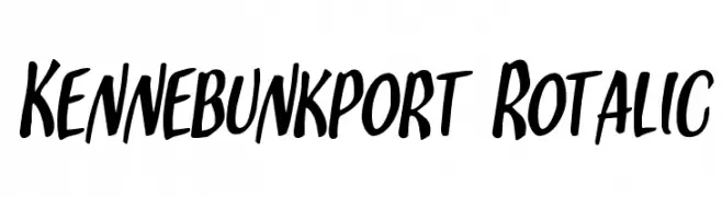 Kennebunkport Rotalic  Fuentes Gratis Descargar