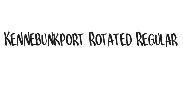 Kennebunkport Rotated Regular Logo