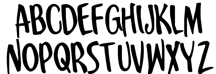 Kennebunkport Rotated Regular Font LOWERCASE