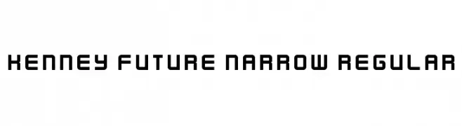 Kenney Future Narrow Regular 