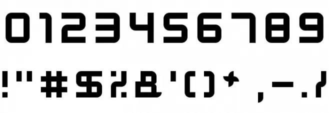 Kenney Future Narrow Regular Font OTHER CHARS