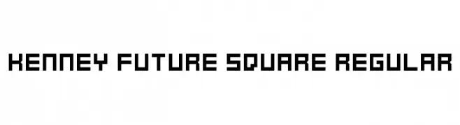 Kenney Future Square Regular  Frei Schriftart Herunterladen