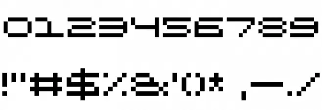 Kenney Rocket Regular Font OTHER CHARS