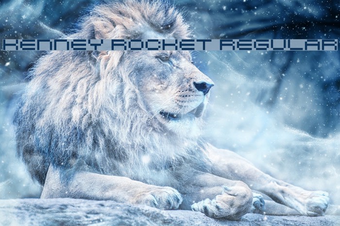 Kenney Rocket Regular لخطوط تنزيل examples